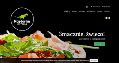 Desktop Screenshot of pizzeriaraptorius.pl